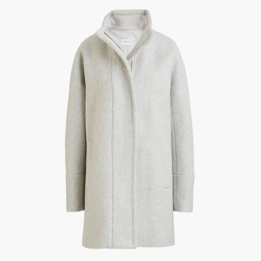 J. Crew Factory New City Coat - Heather Dusk